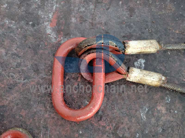 डबल खुट्टा थिचिएको तार डोरी गोफन