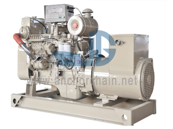 समुद्री 50KW Cummins डिजेल जेनरेटर सेट
