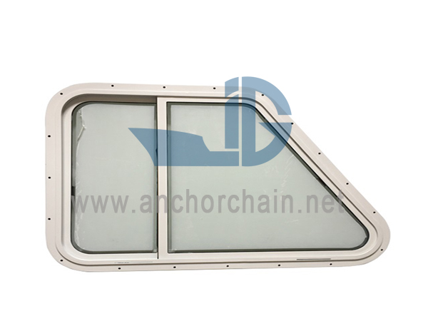 समुद्री एल्युमिनियम Trapezoid विन्डो