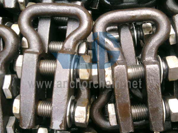 खनन लिफ्टिङ शेकल प्रकार चेन लिङ्क कनेक्टर