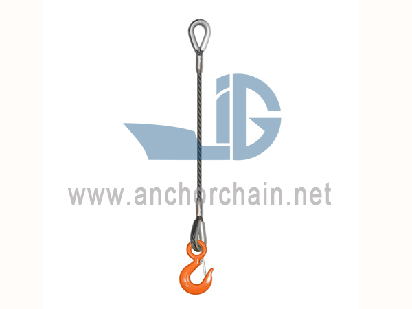 Slingle Leg Spliced ​​तार डोरी गोफन